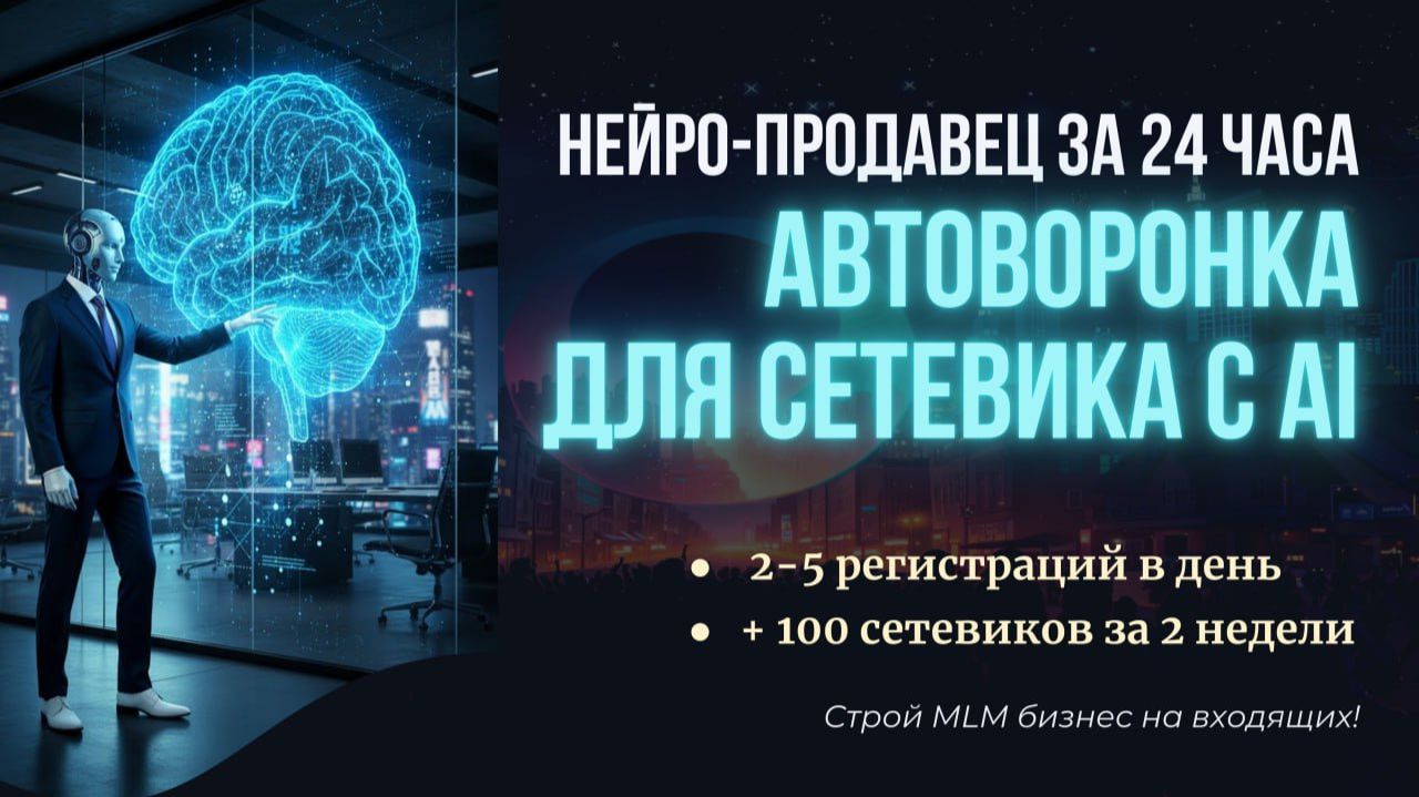 НЕЙРОПРОДАВЕЦ -  МЫ ПОПАЛИ В САМУЮ БОЛЬ РЫНКА!