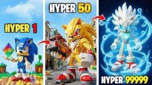 Лего Я собрал ГИГАНТСКОГО ежика Соника из LEGO (лучше, чем официально)