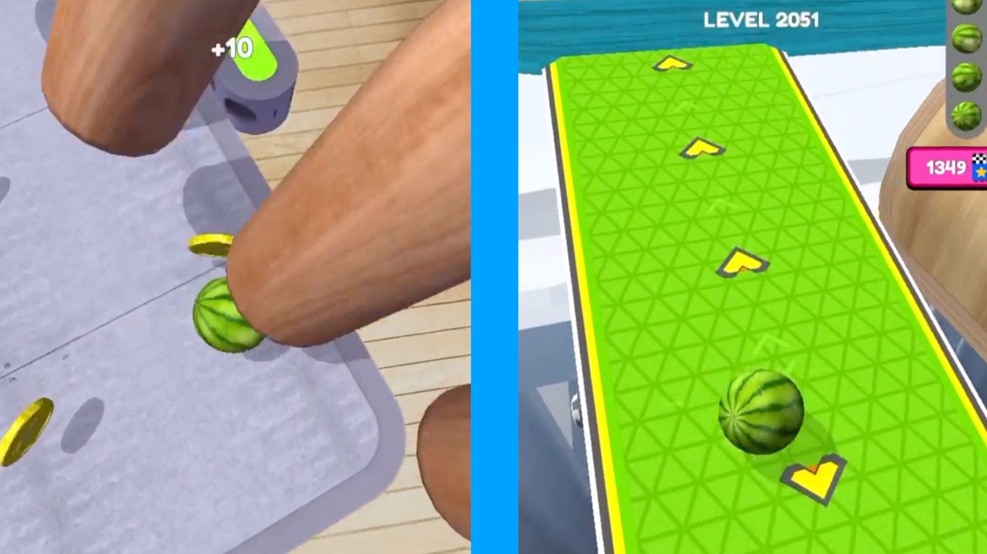 Going Balls Super Speed run Gameplay New Update Level 2049 to 2052 Race Banana frenzy смотреть онлайн