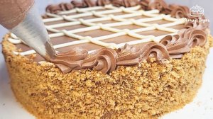 🥣 Вкуснейший КРЕМ МУСЛИН для прослойки торта: два вкуса (ванильный и шоколадный) в одном рецепте ✨