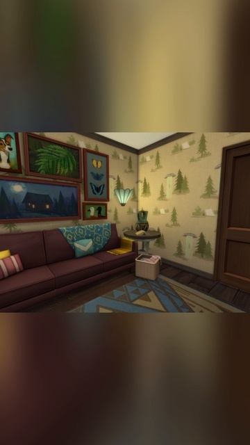 УЮТ, В КОТОРЫЙ ХОЧЕТСЯ ЗАЙТИ 🤍✨ | ГОСТИНАЯ В SIMS смотреть онлайн