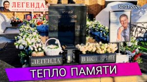 Цветущий сад среди сугробов: зимний уход за могилой Юрия Шатунова / Троекуровское кладбище