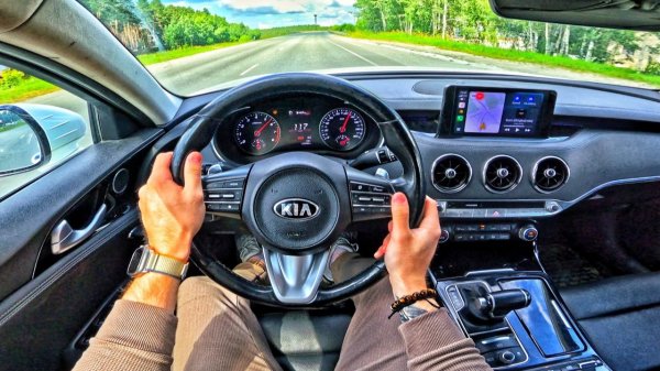 2021 KIA Stinger 2.0 AT - POV TEST DRIVE