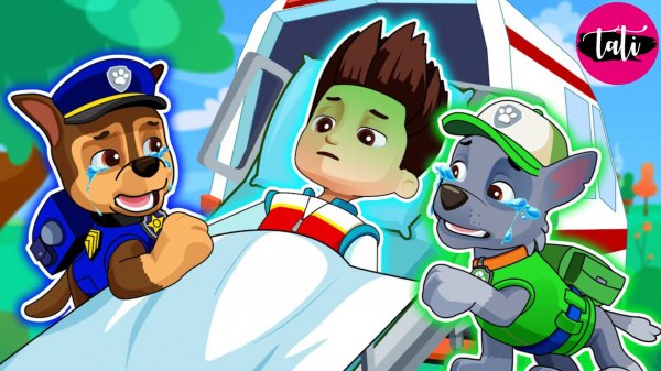 Щенячий патруль и Маршалл. Залипательное видео. Мультфильм для детей и малышей. Анимация 152