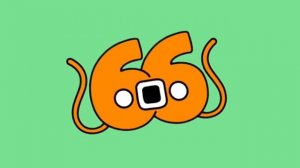 66 Бежит футаж