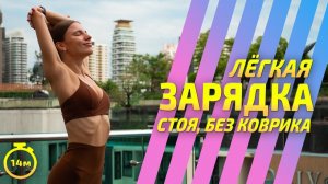 ЛЕГКАЯ ЗАРЯДКА / УТРЕННЯЯ РАСТЯЖКА СТОЯ