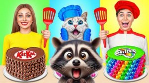 КУЛИНАРНЫЙ СУПЕР ЧЕЛЛЕНДЖ Я ПРОТИВ БАБУШКИ И КОТИКА. СМОТРИМ ВМЕСТЕ С ЕНОТОМ СЁМОЙ (1)