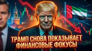 ТРАМП СНОВА ПОКАЗЫВАЕТ ФИНАНСОВЫЕ ФОКУСЫ. ЧЕРЕЗ НЕДЕЛЮ ЕГО ОКРУЖЕНИЕ СТАНЕТ БОГАЧЕ НА ТРИЛЛИОНЫ $