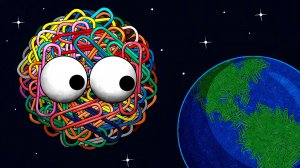 ГЛАЗАСТИК СКРЕПЫШ съел Землю. Игра Tasty Planet Final Bite на Игрули TV