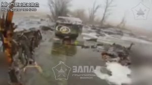 🔥☠Российские дроны разбили два украинских БТР с живой силой