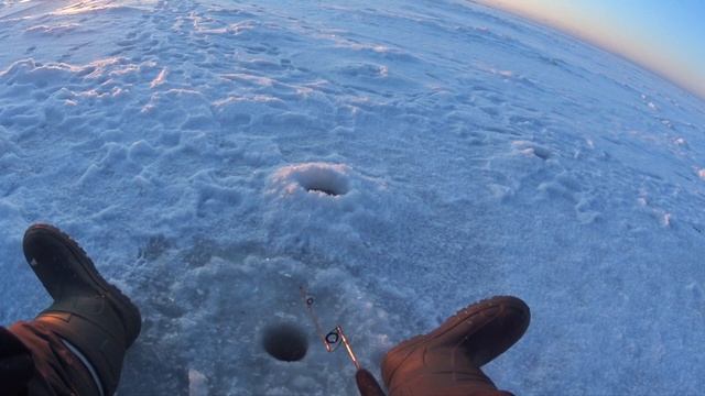 поехал за корюшкой, а наловил окуней. 21 км. 31.1.26 смотреть онлайн