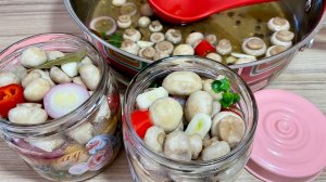 Маринованные шампиньоны пиканте