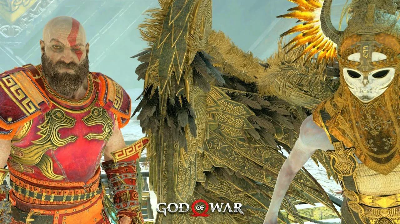 God of war. Валькирия Ольрун