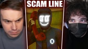 ГЛЕБ ИГРАЕТ в Scam Line / ЗВОНКИ по ТЕЛЕФОНУ в КОМНАТАХ (Ростик, Витя, Танк, Нарек, Скай) | Sasavot