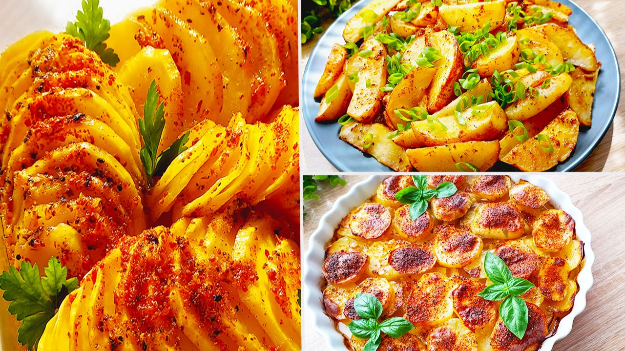 Что можно приготовить из картошки ? 3 Лучших и простых в приготовлении рецепта! Понравится всем ! смотреть онлайн