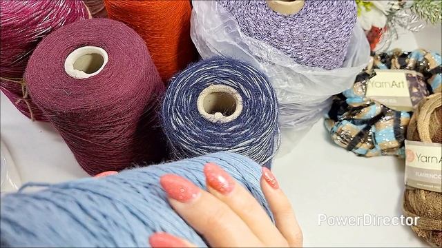 Запасы пряжи 2026 год 6 серия// Бобиная пряжа// Пряжа в процессах смотреть онлайн