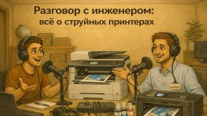 Разговор с инженером: всё о струйных принтерах