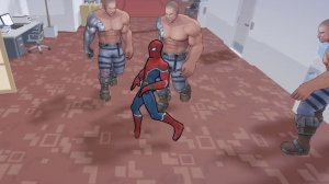 Человек паук побеждает.Спайдер мен.Марвел.Мстители.Супергерой