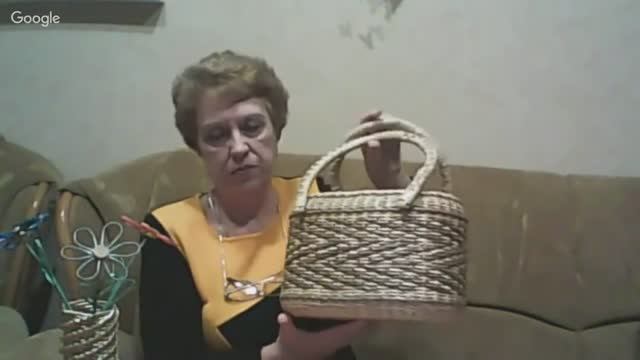 Плетение из бумажной лозы. Наталья Сорокина. Для тех, кто хочет начать смотреть онлайн