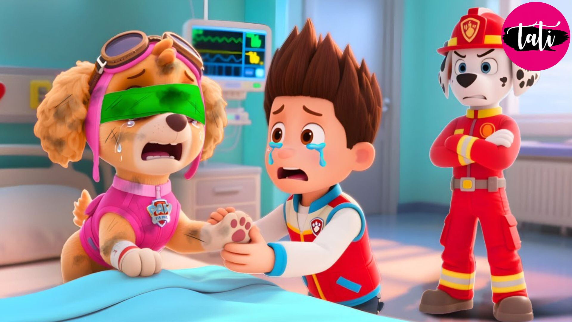 Щенячий патруль и Маршалл. Залипательное видео. Мультфильм для детей и малышей. Анимация 158 смотреть онлайн