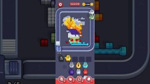 Прохождение 279 уровня Pixel Flow