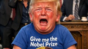 Трамп снова пожаловался, что ему не дали Нобелевскую премию Мира.