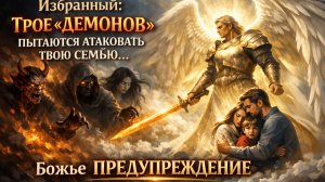 Избранный_ ТРОЕ «ДЕМОНОВ» ПЫТАЮТСЯ АТАКОВАТЬ ТВОЮ СЕМЬЮ… Божье ПРЕДУПРЕЖДЕНИЕ 😨🛑