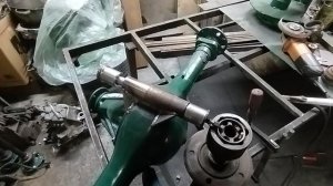 Мост качалка для минитрактора.