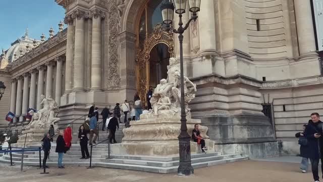 Прогулка по Франции, Париж | Красивые пейзажи для спорта, медитаций и фона смотреть онлайн