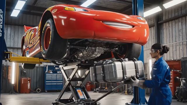 Молния маквин , реалистичный мультик, мультик про машинки для детей детский