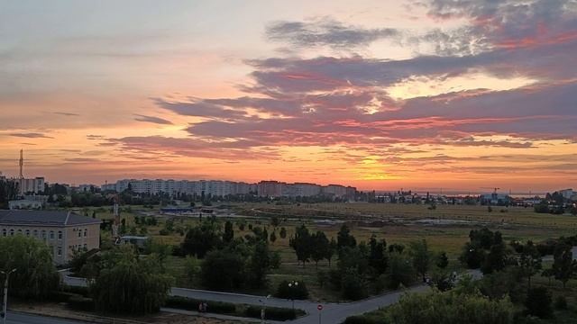 Волгодонск. Красивый закат.