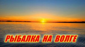 Как мы ловили рыбу на Волге рядом с д. Великовское Нижегородская область.