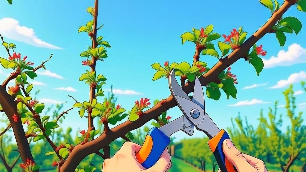 Осветляющая обрезка колонновидной яблони смотреть онлайн