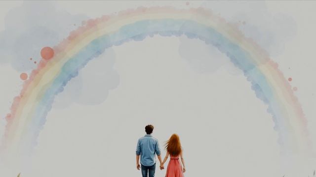 Мы бежали рядом взявшись за руки