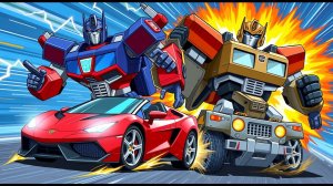 WOW! КАБРИОЛЕТ + ВОЕННАЯ МАШИНА = ЭПИЧНЫЕ ТРАНСФОРМЕРЫ! 🚗🤖💥