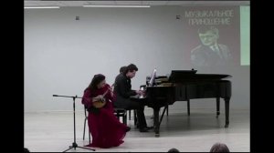 D. Shostakovich, Burlesque, finale of the concerto for violin and orchestra (arranged for domra)