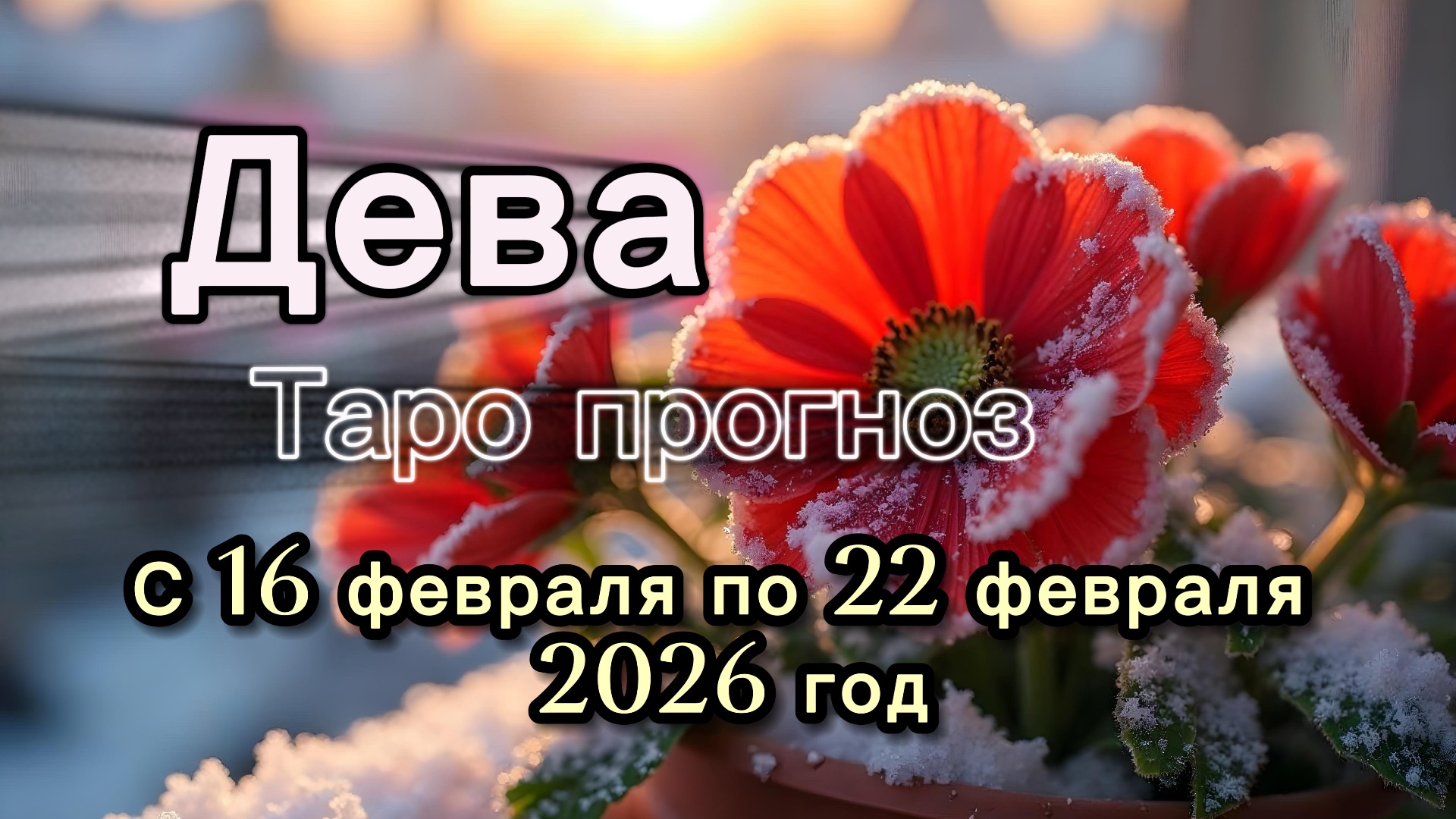 ДЕВА 💖таро прогноз ‼️16.02-22.02(2026) #прогноз #таро #дева смотреть онлайн