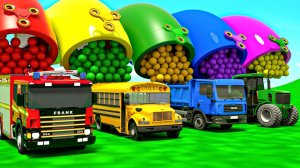 Мультики для детей - Машинки для детей - Веселые песенки для детей - Мультики про машинки