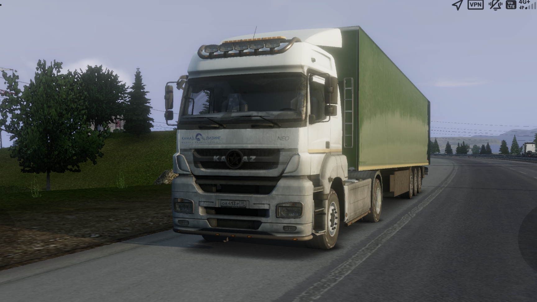 КамАЗ картонный