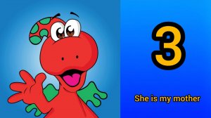 Gogo Loves English 3: She is my mother | Учим семью на английском | Английский для детей с Гого