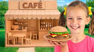 Картонное кафе Майи и Маши — весёлые приключения!