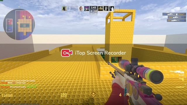 Играю на сервере кс 2  M9snoi Awp