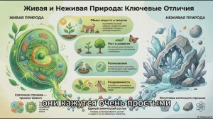 Биология 5 класс параграф 1 ЖИВАЯ И НЕЖИВАЯ ПРИРОДА ЕДИНОЕ ЦЕЛОЕ краткий пересказ
