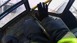 Работа на портальном кране 18 (Управление краном)