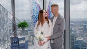 Роспись в башне Федерация. Москва- Сити