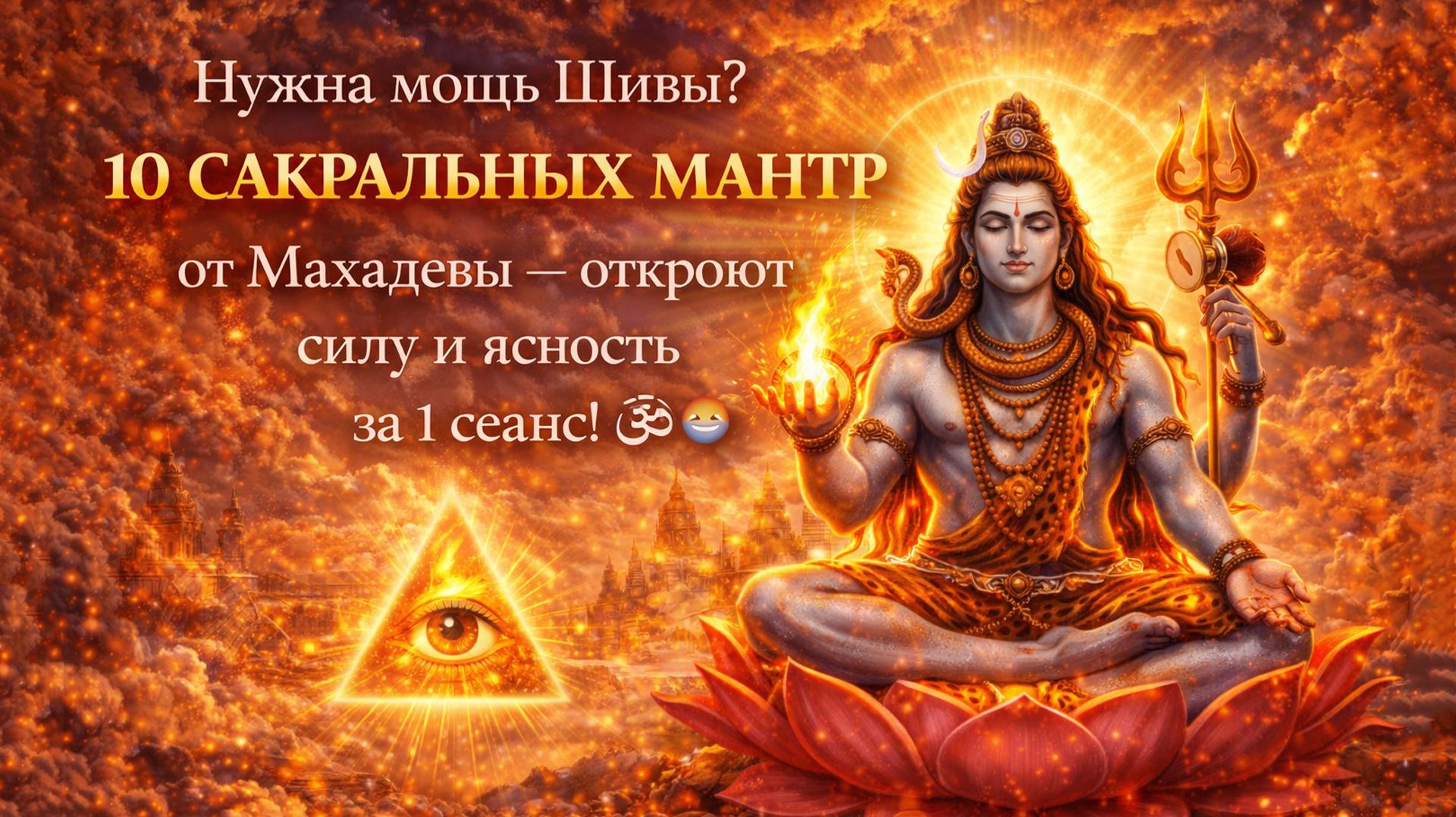 Мантра Шивы: 10 Сакральных Звуков для Силы и Защиты! Глубокое Погружение в Тантру и Преданность 🕉️ смотреть онлайн