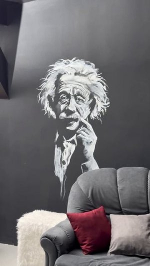 Сделали красивые стены в фотостудии