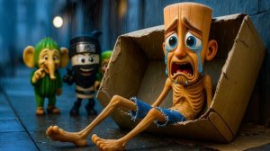 Бедняга Тунг Тунг Сахур, над которым смеются его друзья.