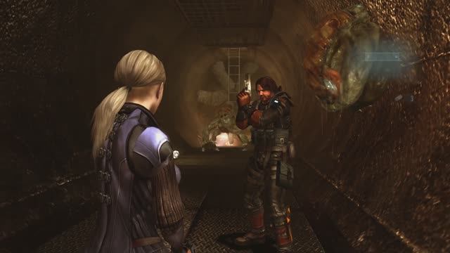 Resident Evil - Revelations Босс Волосатый Мутант Ёжик Восстановление Антенну #17