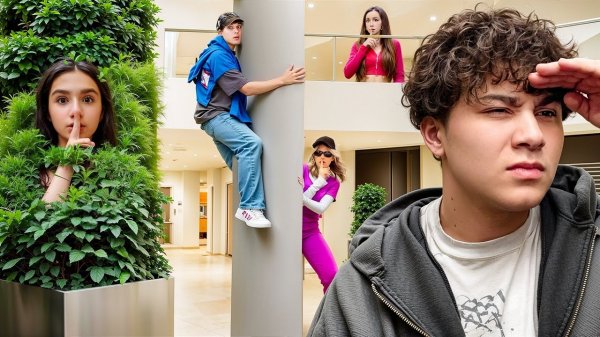 ЭКСТРЕМАЛЬНЫЕ ПРЯТКИ С КАМПУСОМ В ТОРГОВОМ ЦЕНТРЕ! НАС ПОЙМАЛА ОХРАНА!